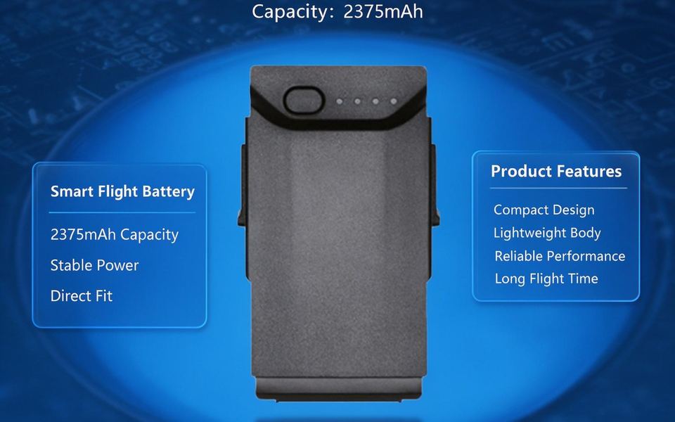 11.55V 2375mAh(T11) Drone Battery for Mavic Air
