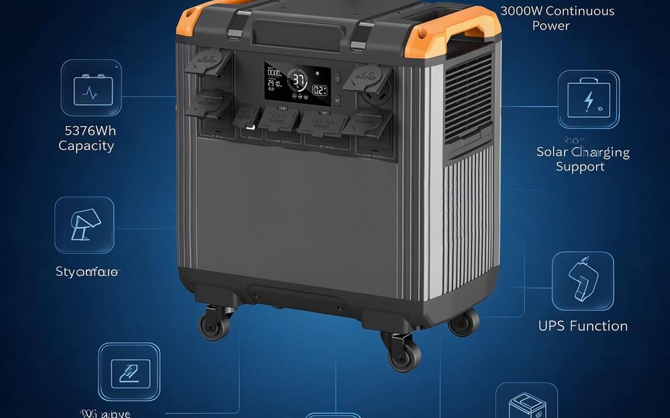 5376Wh 1680000mAh Portable Power Station(YQ-T50)