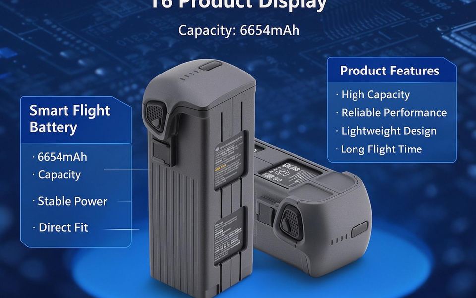 14.32V 6654mAh(T6) Drone Battery for Mavic 4 pro