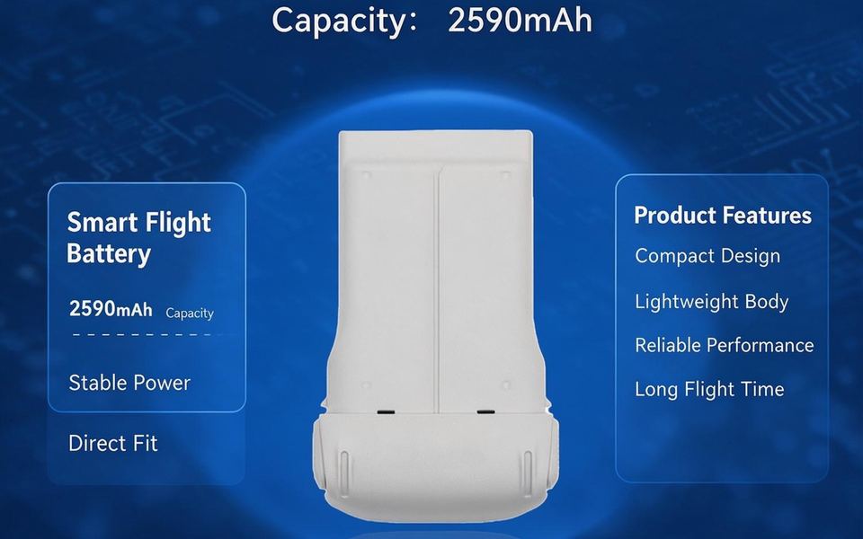 7.32V 2590mAh(T19) Drone Battery for Lito 1 Lito X1