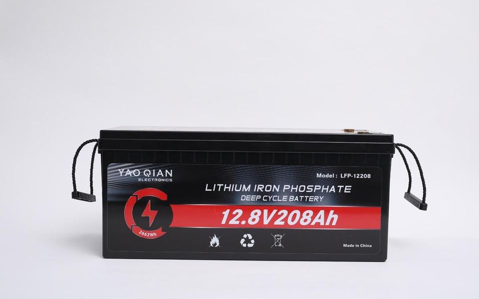 12.8V 208Ah LiFePO4 Lithium Battery
