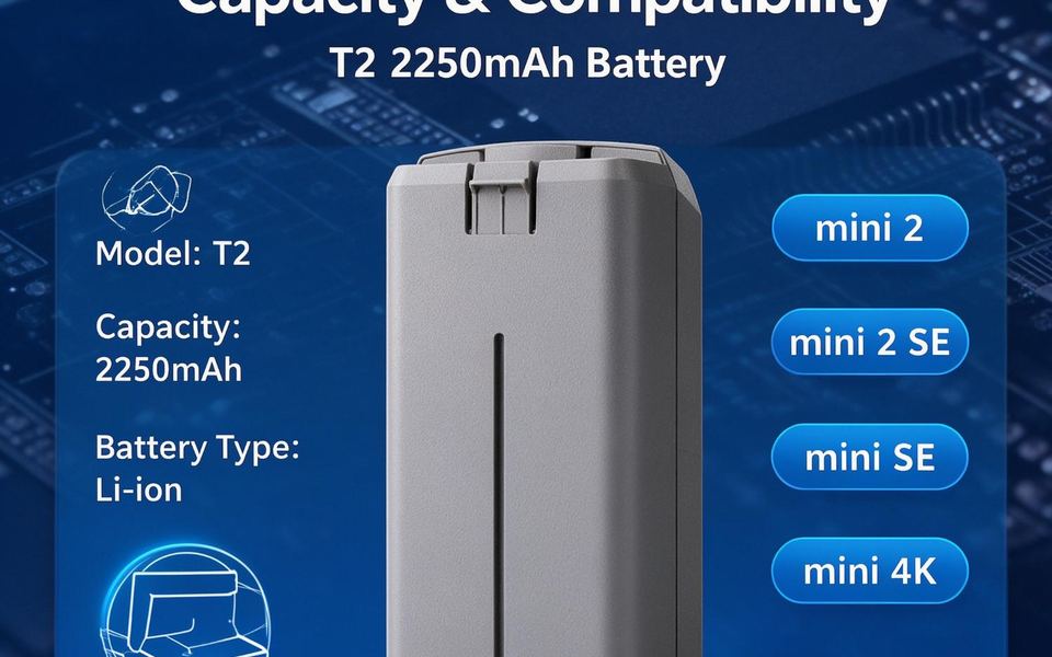 7.7V 2250mAh(T2) Drone Battery for mini 2 mini 2 SE mini SE mini 4K