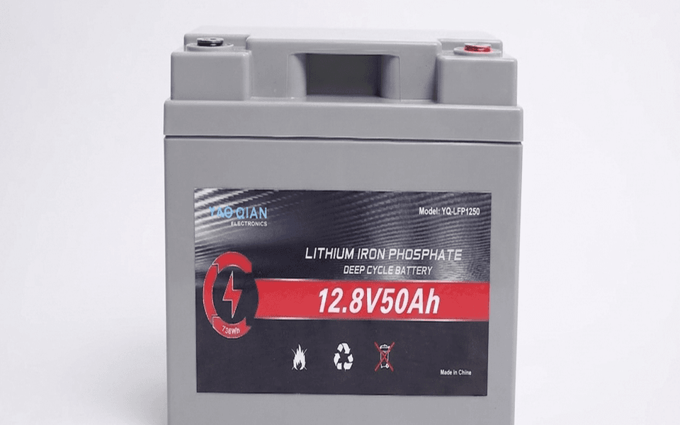 12.8V 50Ah LiFePO4 Lithium Battery