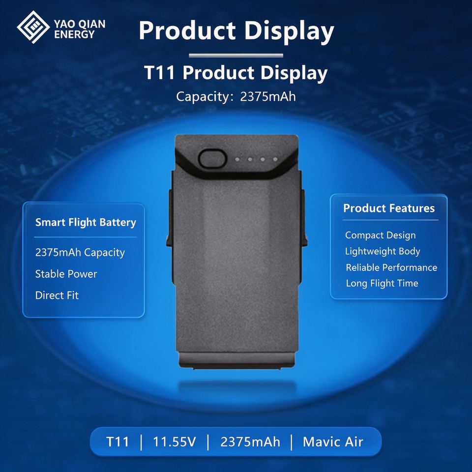 11.55V 2375mAh(T11) Drone Battery for Mavic Air