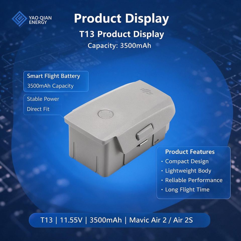 11.55V 3500mAh(T13) Drone Battery for Mavic Air 2/Air 2s