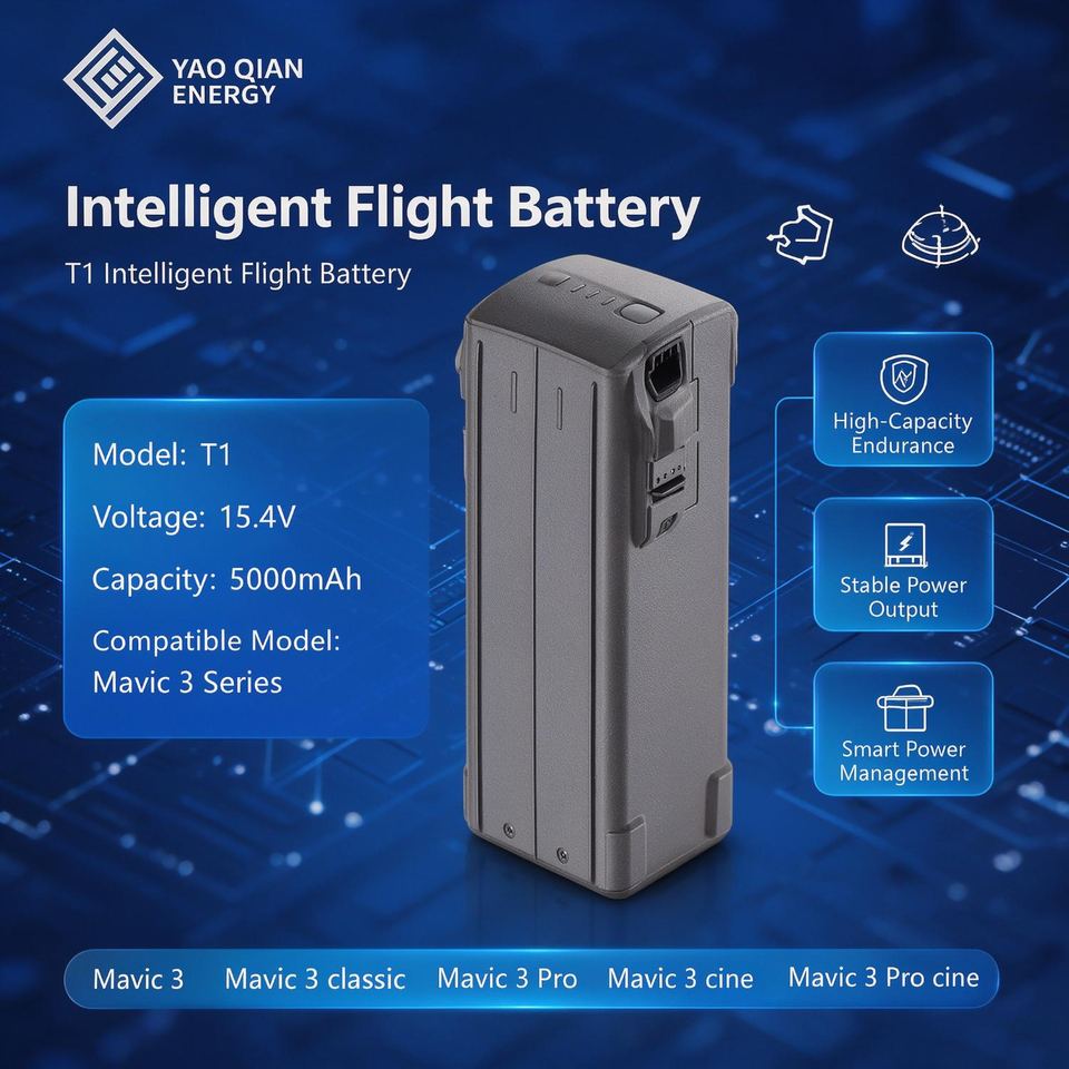 15.4V 5000mAh(T1) Drone Battery for Mavic 3 Mavic 3 classic Mavic 3 Pro Mavic 3 cine Mavic 3 Pro cine