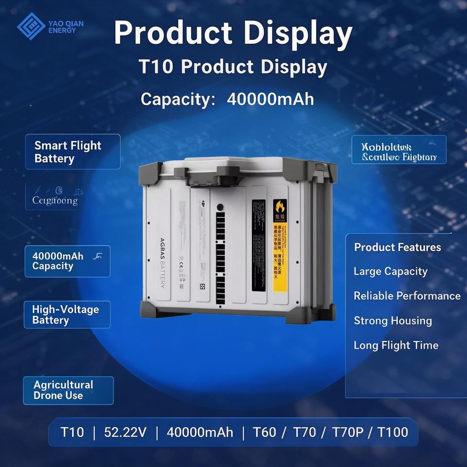 52.22V 40000mAh(T10) Drone Battery for T60 T70 T70P T100