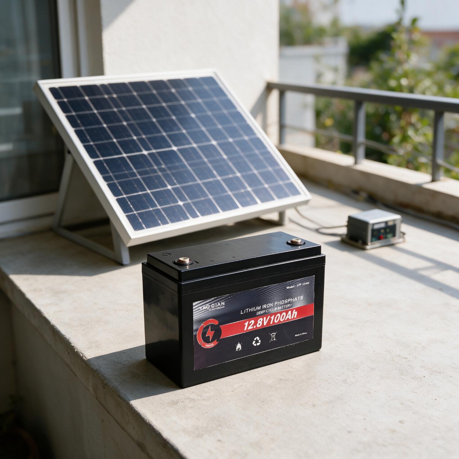 12.8V 100Ah LiFePO4 Lithium Battery - 5