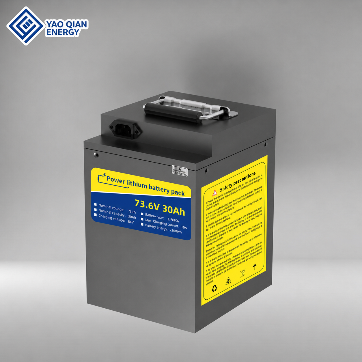 73.6V 30Ah Two-Wheel Electric Vehicle Battery