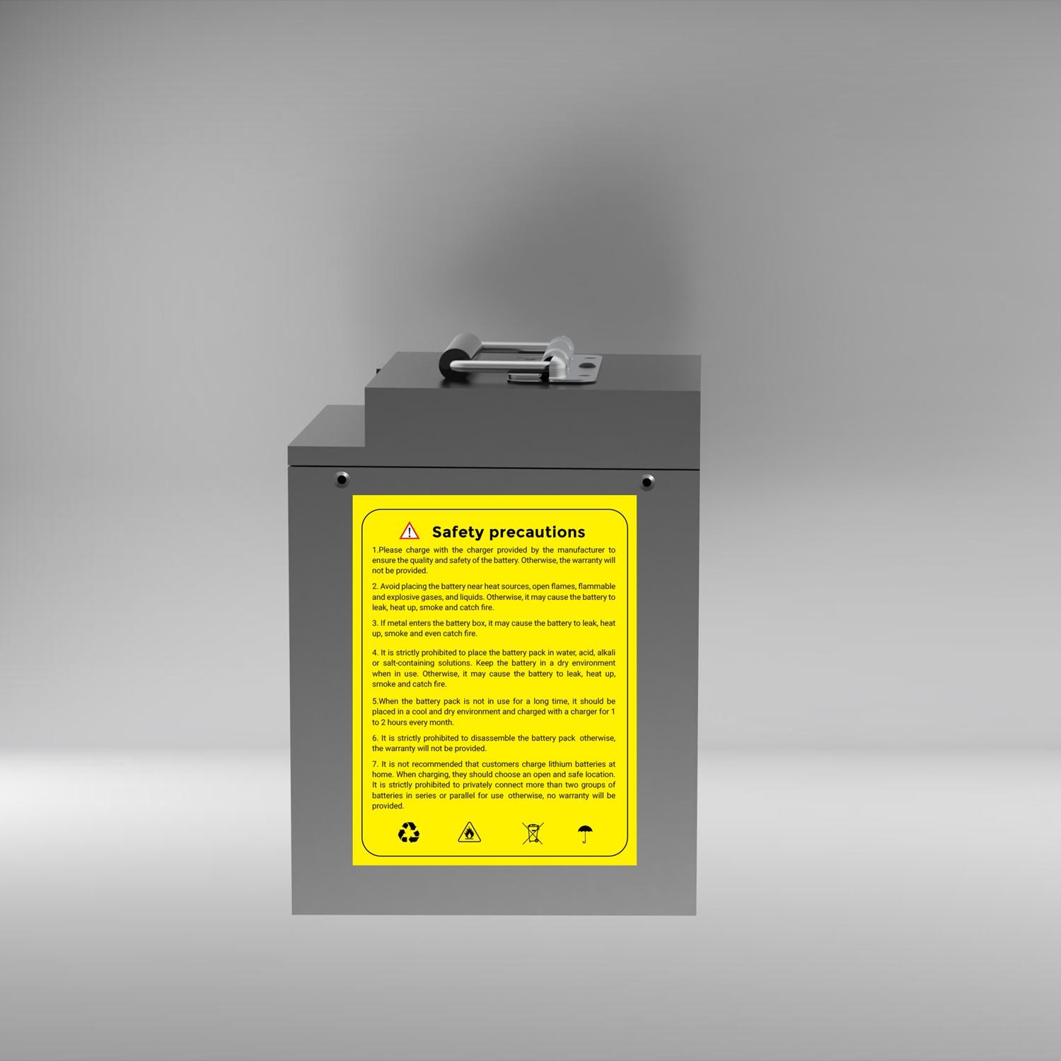 73.6V 30Ah Two-Wheel Electric Vehicle Battery - 2