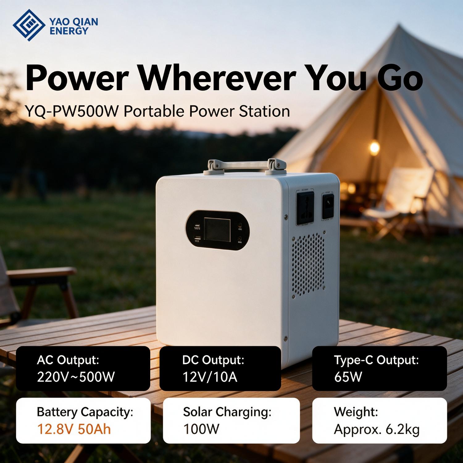 500W Outdoor Portable Power Station - 3