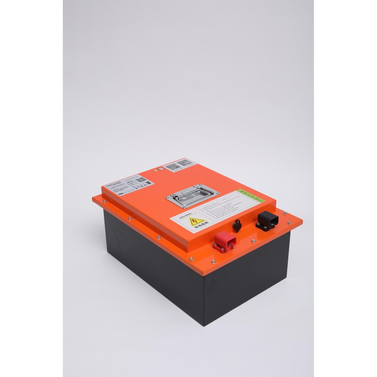 64V 50Ah Electric Tricycle and Four-wheeler Battery(Orange) - 4