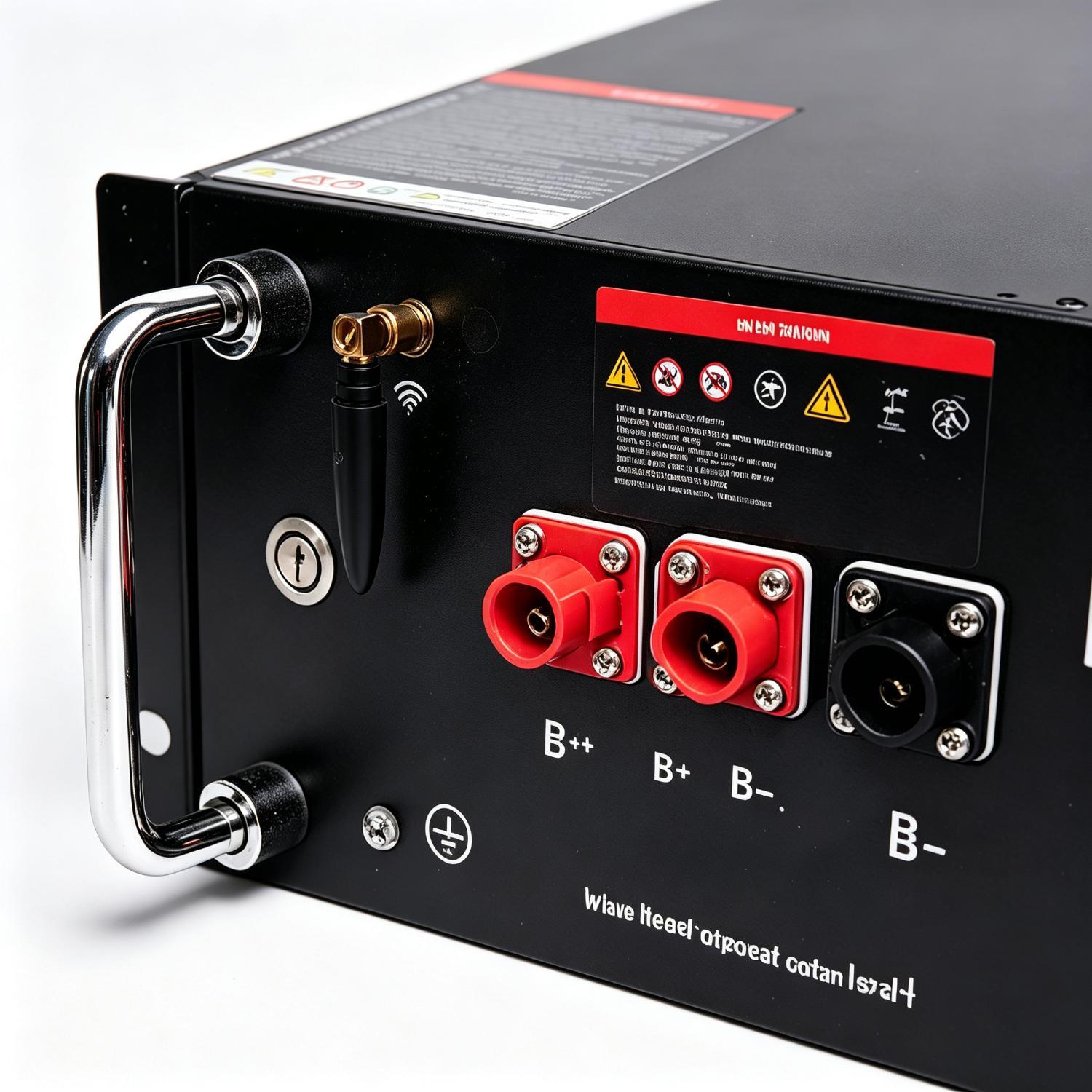 48V 100Ah Rack-Mounted Communication Lithium Battery - 2