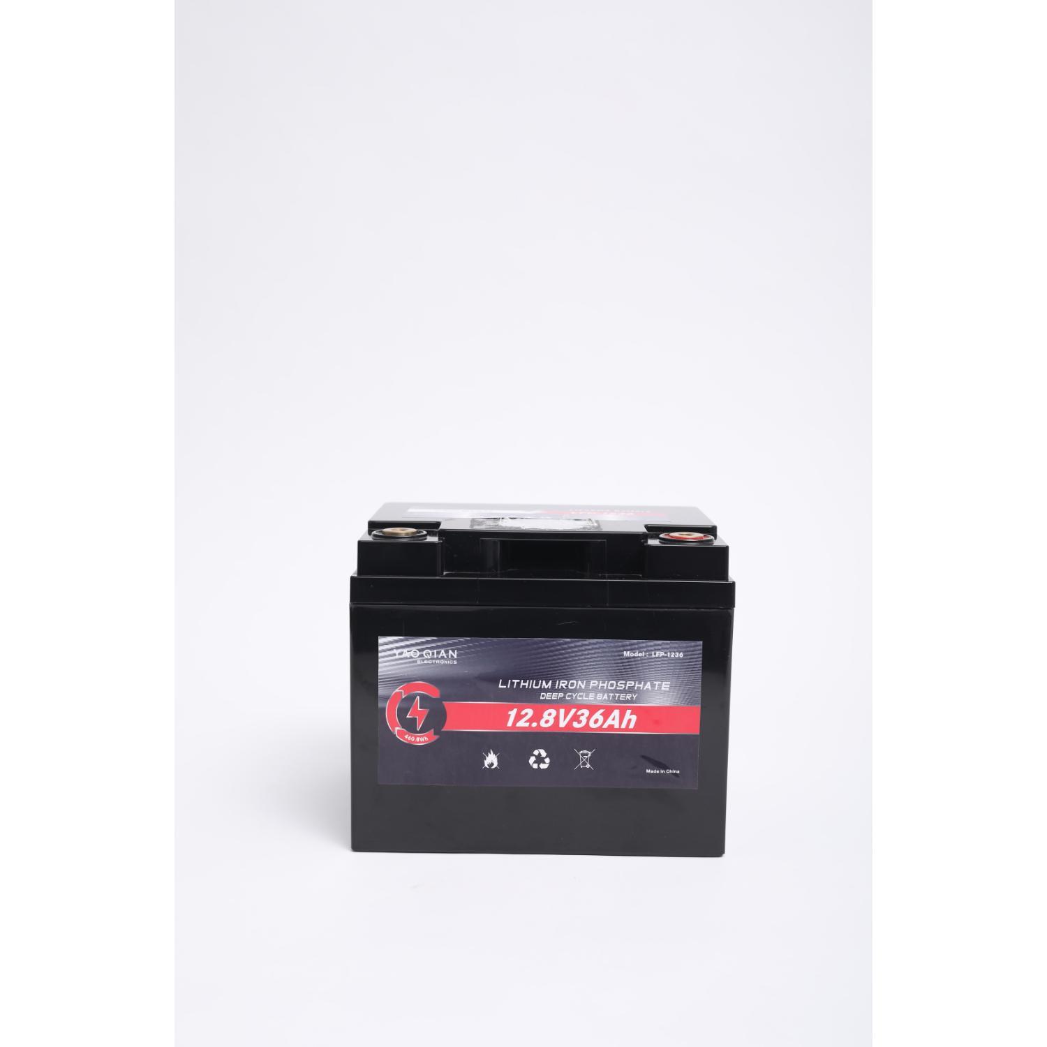 12.8V 36Ah LiFePO4 Lithium Battery
