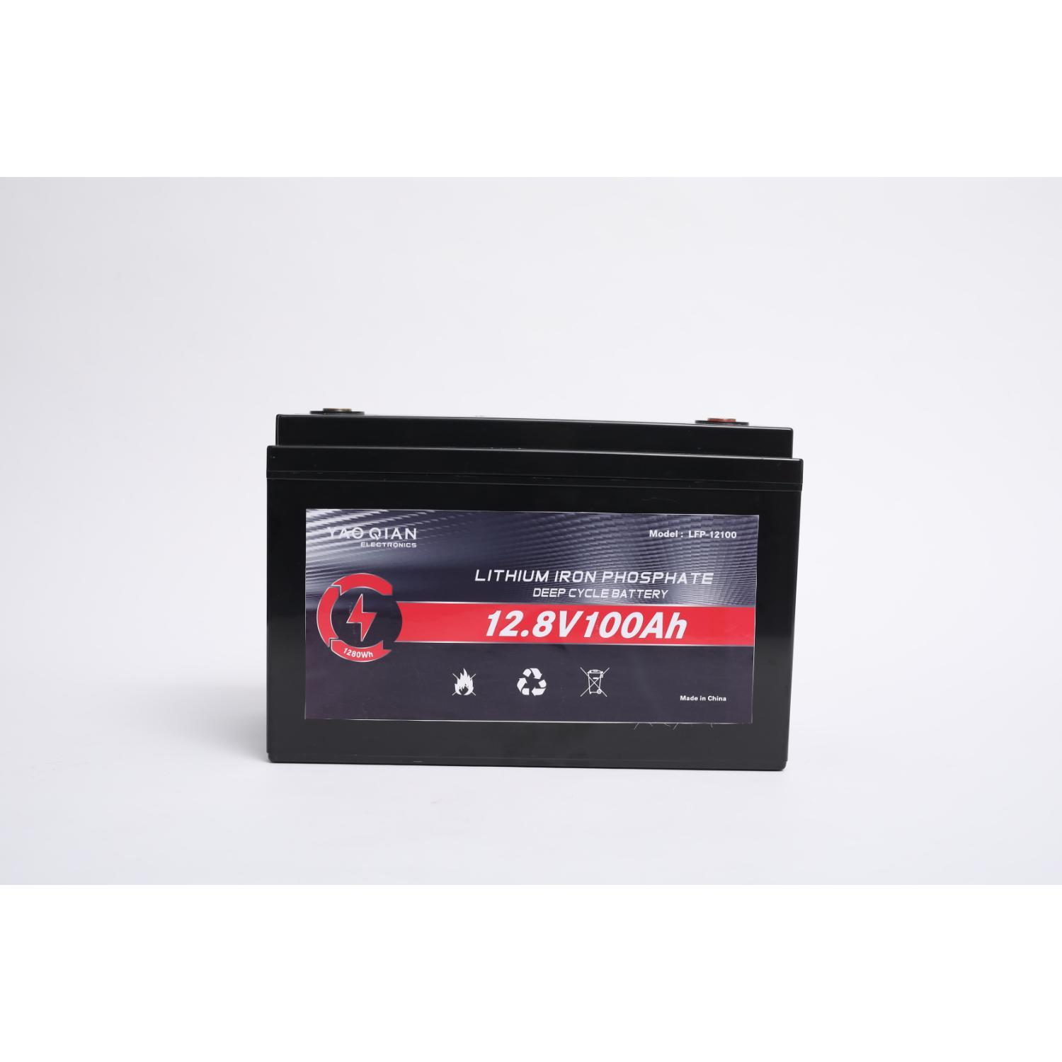 12.8V 100Ah LiFePO4 Lithium Battery