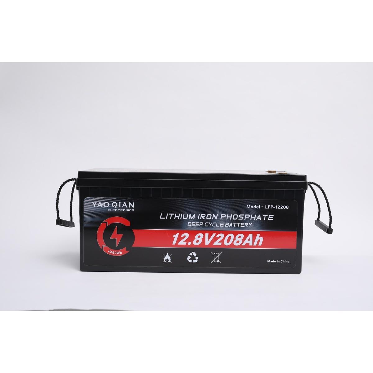 12.8V 208Ah LiFePO4 Lithium Battery