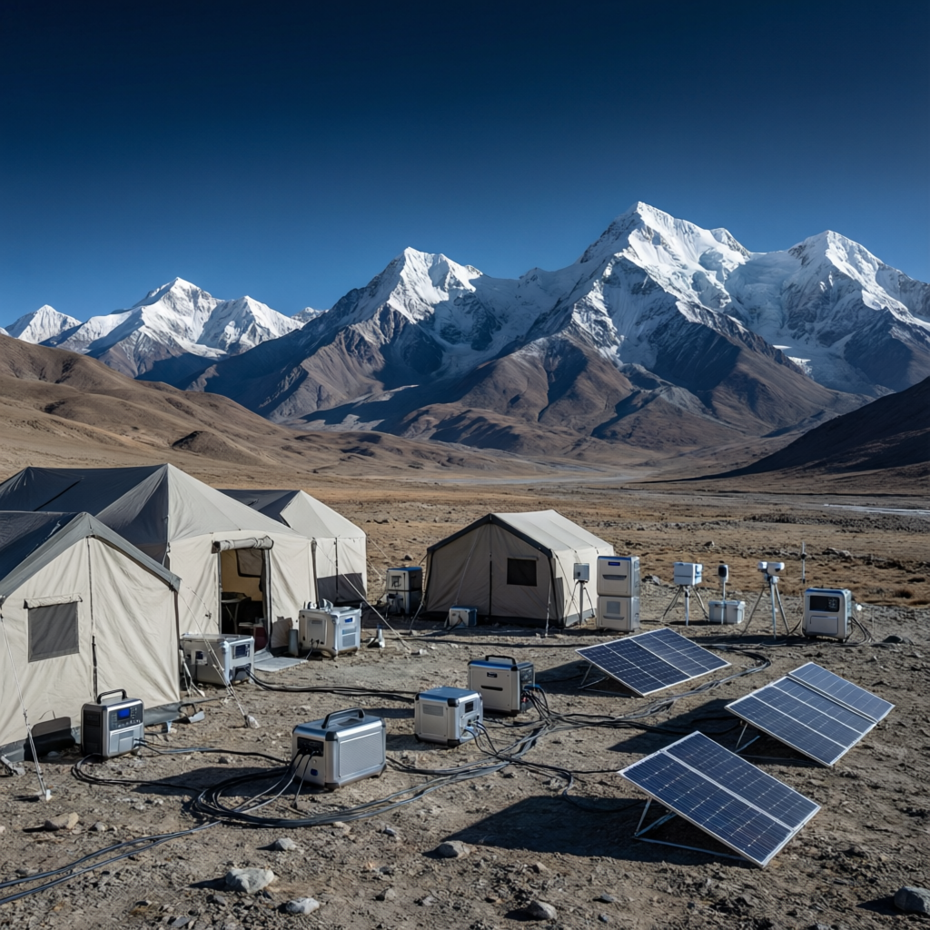 Qinghai-Tibet Plateau — Scientific Expedition Camp